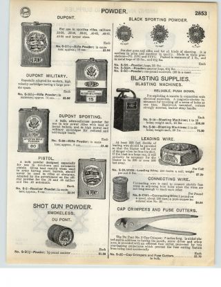 1935 Paper Ad 4 Pg Dupont Dynamite Blasting Machine Fuse Wire Red Cross Powder