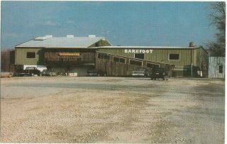 Hardin,  Il Illinois Old Postcard,  The Barefoot Dining Room