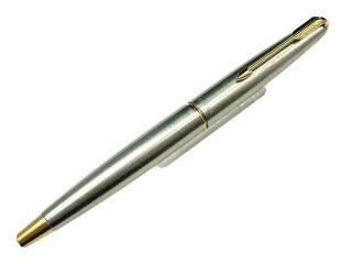 Parker 45 Flighter Deluxe With Gold Trim & End Cap And 14k F Nib