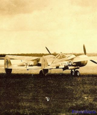 Org.  Photo: 15th Pr Squadron F - 5 Recon Plane (42 - 68228; Shot Down 1944)