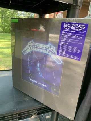 Metallica - Ride The Lightning Deluxe,  180g Vinyl,  Lp,  Cd Dvd Boxset, .