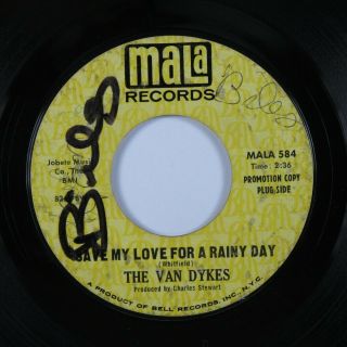 Northern Soul 45 Van Dykes Save My Love For A Rainy Day Mala Promo Hear
