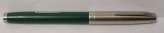 Vintage Esterbrook Green / Silver Fountain Pen Nib 9550