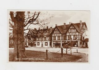Great Old Real Photo Card Royal Forest Hotel Chingford Essex Loughton