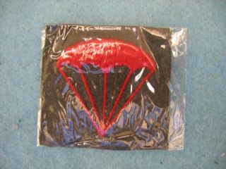 Wwii Usmc Para / Parachute Sleeve Patch In Cellophane Nos.