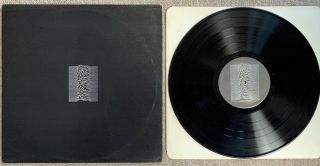 Joy Division Unknown Pleasures 12” Lp Factory Records Fact 10 Translucent Red Ex