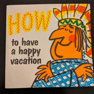 1960s York Telephone How To Have A Happy Vacation Booklet 16 Pp