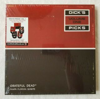 Grateful Dead - Dicks Picks Vol 1 - New/sealed - Box Set - Limited Edition Vinyl - Brkv219