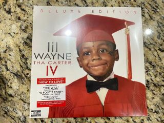 Lil Wayne Tha Carter Iv 2xlp Red Vinyl Rare