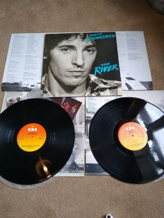 Bruce Springsteen The River 1980 Cbs 88510 2x12 " Lp (signed)