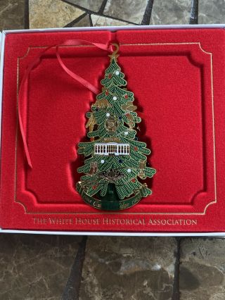 2015 White House Historical Association Christmas Ornament Calvin Coolidge