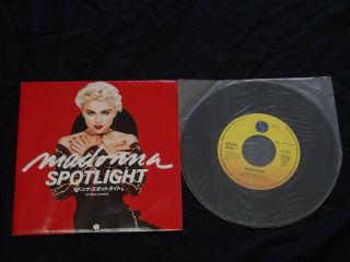 Madonna - Spotlight Japan Promo 7 " Vinyl Ps - 1054