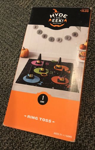 Target Hyde And Eek Bowling/ Ring Tosss Halloween Game Eek Sticker
