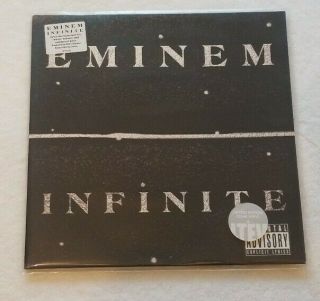 Eminem Infinite Frosted Clear Vinyl 2015 Hip Hop Rap Import Uk Lp Letv311lp Rare