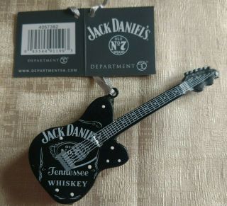 Jack Daniel’s,  Old No.  7,  Guitar Christmas Ornament - Authorized Product