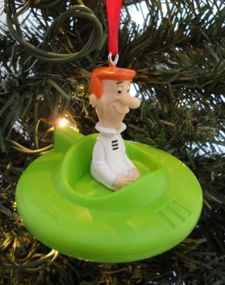 The Jetsons George Jetson Hanna - Barbera Custom Christmas Ornament