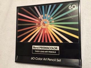 Berol Prismacolor 60 Color Art Pencil Set