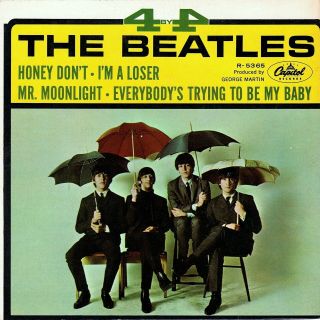The Beatles 4 By 4 Capitol R - 5365 Extended Play Honey Don 