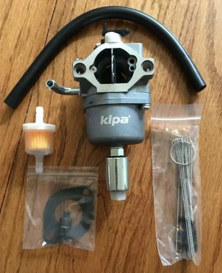 Kipa Carburetor Fuel Line Solenoid And Gasket Kit For Briggs & Stratton 590399