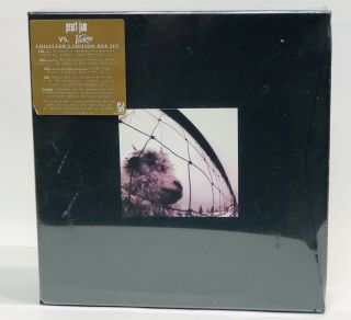 Pearl Jam Vs.  Vitalogy Collector Edition Box Set 5 Vinyl Lp 3 Cd Cassette