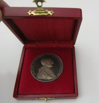 Vatican: Paul Vi 999 Silver Annual Medal 1964 Unique One Of Kind 44mm