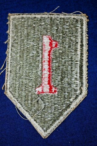 WWII Era 1st Infantry Division Patch 2