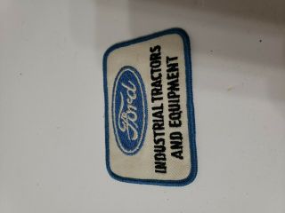 Ford Industrial Tractors And Equipment Patch