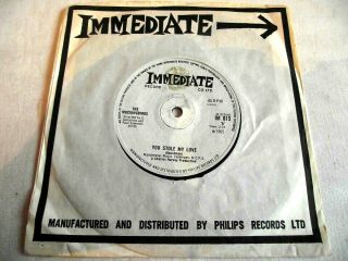 The Mockingbirds You Stole My Love 1965 Immediate 45 Mod Garage
