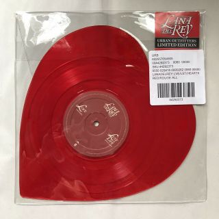 Lana Del Rey Love/lust For Life 10 Inch Heart Shaped Vinyl: Uo Exclusive