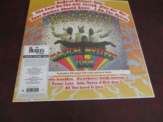 The Beatles Magical Mystery Tour Rare Mono 2014 With 24 Page Color Book 180gram