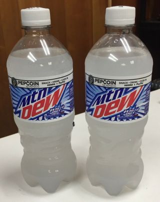 2x Mountain Dew White Out - 20oz Bottles Unexpired (october 12,  2020)