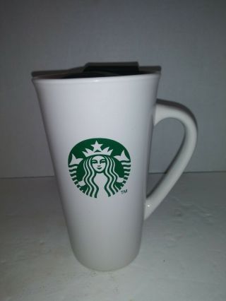 Starbucks 2012 16 Oz.  Ceramic Coffee Mug Cup Mermaid Logo