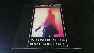The Sisters Of Mercy - - In Concert At The R.  A.  H - 2 X Lp 