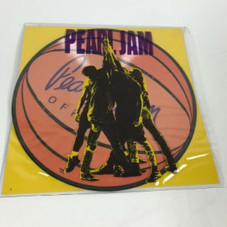 1992 Pearl Jam ‎ten Lp Uk Picture Disc Epic ‎records 468884 0 Vg,  /vg Vinyl Album