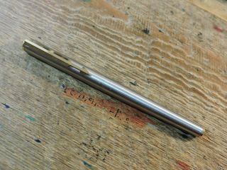 Vintage Stainless Steel Gt Flighter Parker Arrow Cartridge Fountain Pen England
