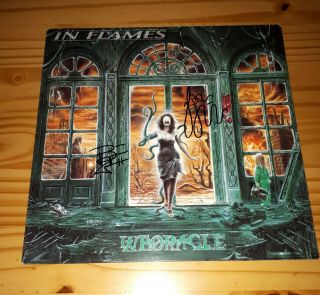 In Flames - Whoracle 1997 Lp Signed Soilwork,  Dark Tranquillity,  Unanimated,  Dissecti