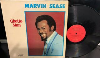 Marvin Sease - Ghetto Man - Early Private Modern Soul Boogie Lp Vg,