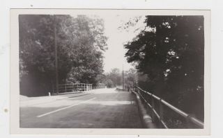 Old Real Photo Card Two Bridges Great Shelford Cambridge Around 1950