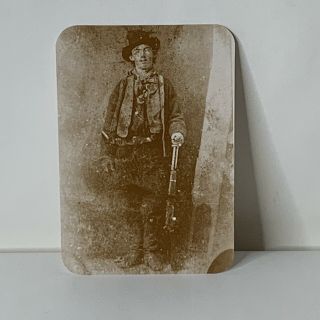 Old West Collectors Series Post Card Billy The Kid