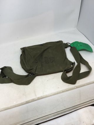 Ww2 Wwii Us U.  S.  M9 Gas Mask Bag Military Canvas Surplus
