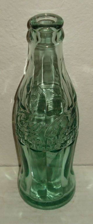 1923 Coca - Cola Coke Bottle - Alexandria,  Va