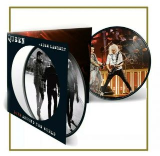 Queen Adam Lambert Live Around The World 2lp Picture Disc Vinyl Ltd.  Ed.  Xx/2020