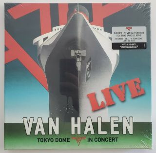 Van Halen - Live In Concert Tokyo Dome Record Vinyl Box Set Eddie