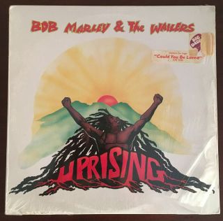 Bob Marley & The Wailers - Uprising 1st Press Vinyl Us 1980 Lp In Shrink Org Ex