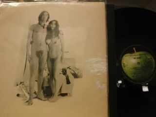 Orig.  1968 John Lennon Yoko Ono Two Virgins Uk Stereo Apple Lp Sapcor 2 Beatles