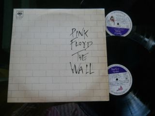 Pink Floyd Lp The Wall Argentina Id 61967 Censored Version - Side 1 Has 4 Tracks