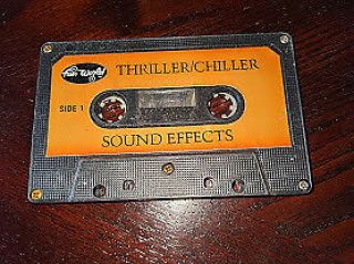 Fun World Thriller Chiller Sound Effects Cassette Tape – Great For Halloween