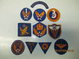 11 & Wwii Made Us Army Air Forces Patches