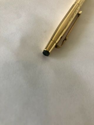 Caran d ' ache madison Swiss gold plated Mechanical Pencil 3