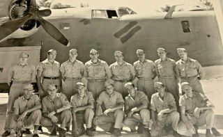 Photograph Crew Three U.  S.  Marine Corps PB4Y - 1 VMD - 154 2